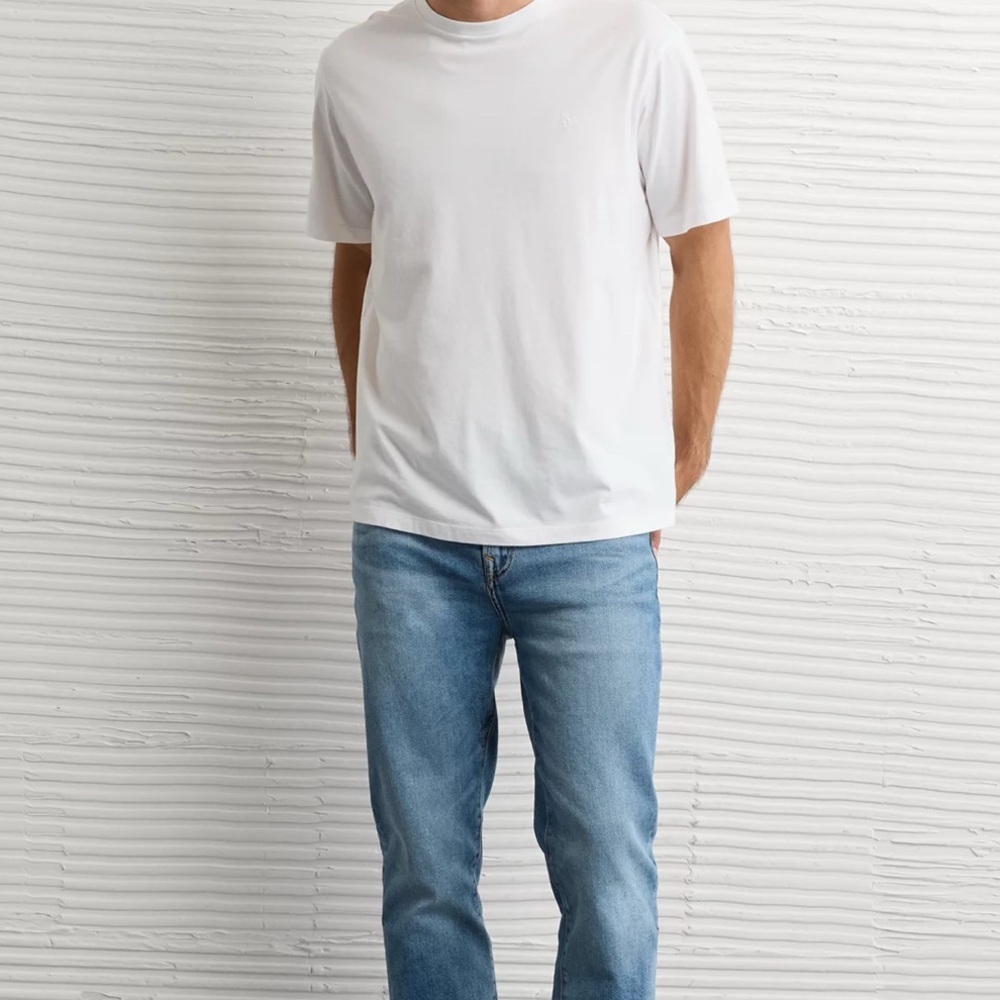 American Eagle Outfitters Blue Faded Athletic Fit Air Flex+ Men’s Denim Jeans